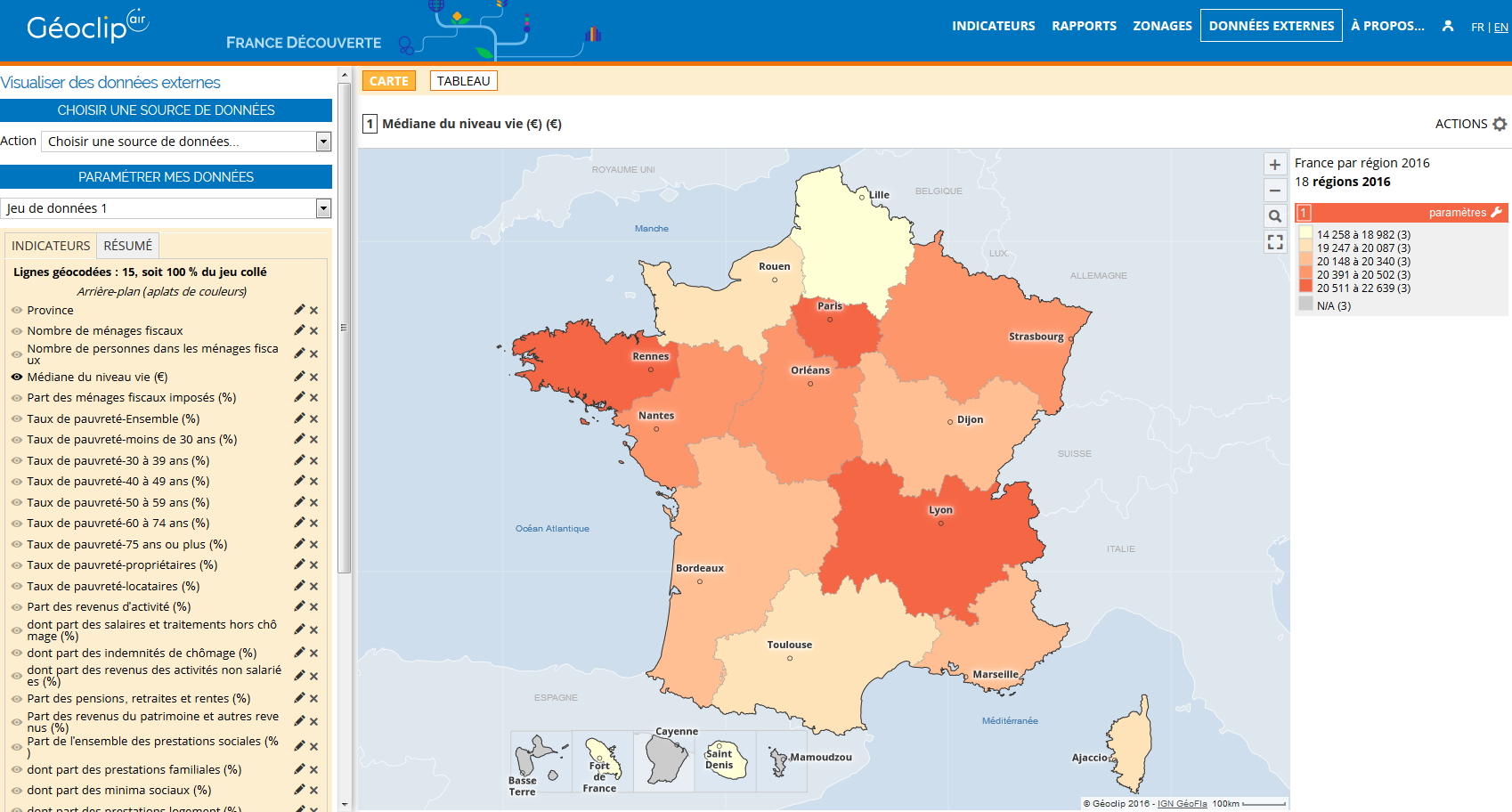 tableau département nouvelle région excel